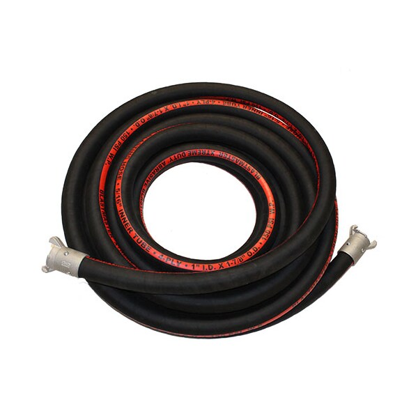 Marco 1" ID Aluminum Coupled Blastmaster Xtreme-Duty Blasting Hose - 50' 10BH100XAC - main